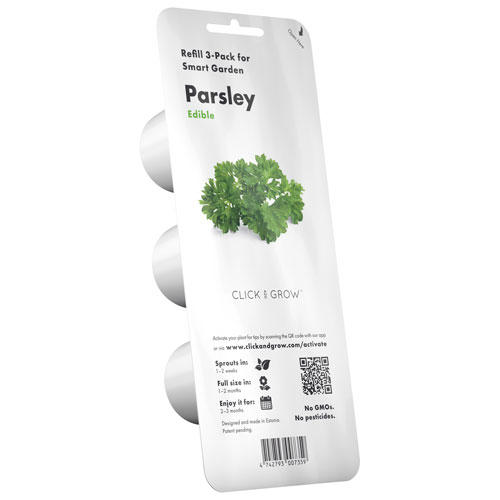 Click & Grow Parsley Seed Capsule Refill - 3 Pack