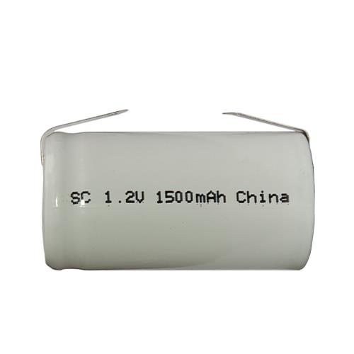 12-Pack Sub C NiCd Batteries with Tabs