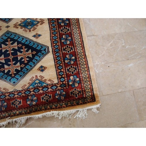 Excellent Kazak Shirvan Kuba Rectangle Wool Carpet Hand Knotted Runner Rug'