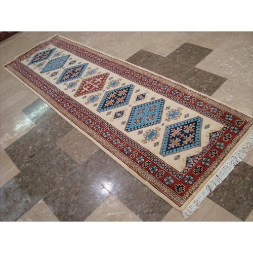 Excellent Kazak Shirvan Kuba Rectangle Wool Carpet Hand Knotted Runner Rug'