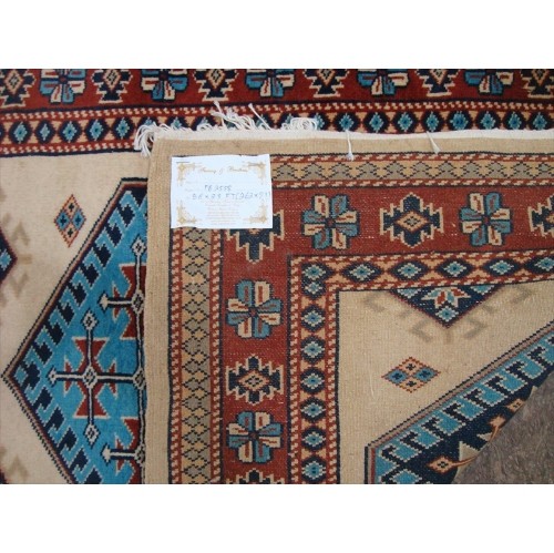 Excellent Kazak Shirvan Kuba Rectangle Wool Carpet Hand Knotted Runner Rug'