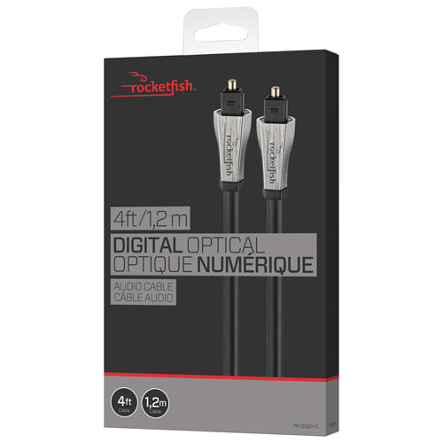 Rocketfish 1.2m (4 ft.) Optical Cable - Only at Best Buy