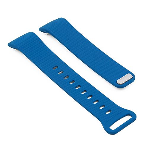 STRAPSCO  Replacement Silicone Medium Length Watch Strap for Samsung Gear Fit 2 Sm-R360 In Royal In Blue