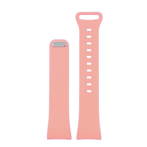 StrapsCo Replacement Silicone Medium Length Watch Strap for Samsung Gear Fit 2 SM-R360 in Pink