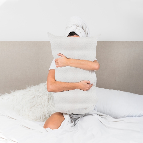 ViscoLogic Set of 2 Classic Comfort 3 Layer Memory Foam Pillows - King size