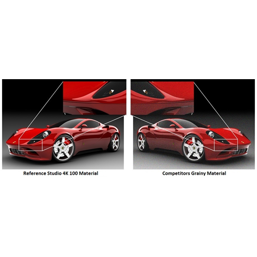 Elunevision Reference Studio 4K 100” NanoEdge Fixed-Frame 1.0-16:9 Projector Screen