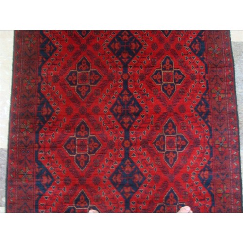 Afghan Khal Muhamadi Exclusive Designed Wool Rectangle Area Rug Hand Knotted Carpet 6' x 4'