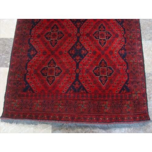 Afghan Khal Muhamadi Exclusive Designed Wool Rectangle Area Rug Hand Knotted Carpet 6' x 4'