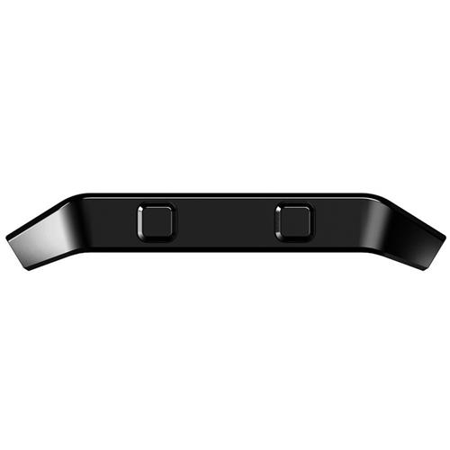 StrapsCo Stainless Steel Replacement Frame for Fitbit Blaze in Matte Black