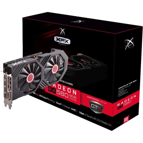 XFX/DIVISION OF PINE  Xfx Video Card Rx-580P8Dfd6 Amd Rx 580 8GB 256B Ddr5 PCie 3Xdp HDMI Dvi Retail Graphics cards now and days are really expensive and as someone with a growing family and a small budget this was definitely a great buy!