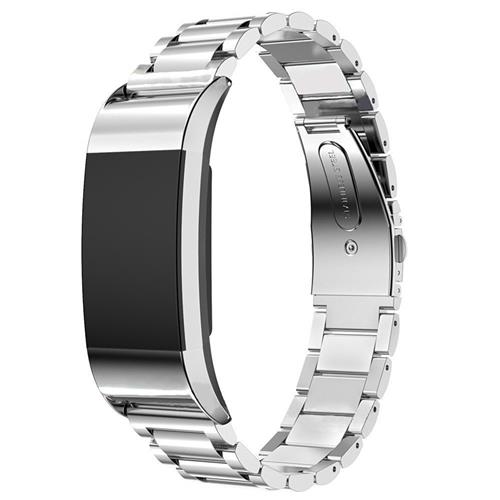 STRAPSCO  Stainless Steel Link Band for Fitbit Charge 2