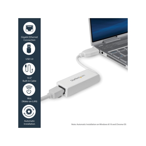 StarTech USB 3.0 to Gigabit Ethernet NIC Network Adapter
