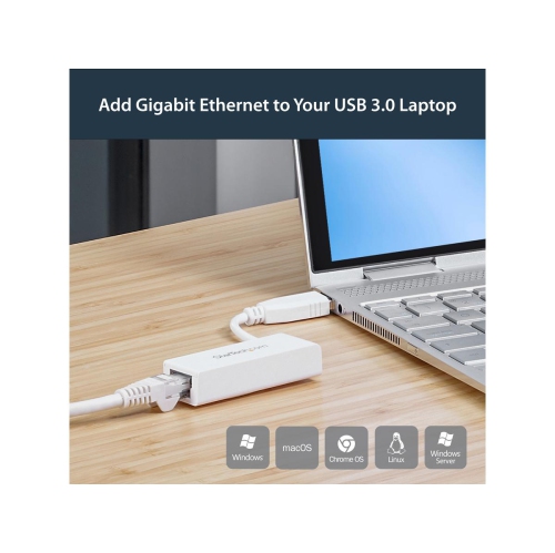 StarTech USB 3.0 to Gigabit Ethernet NIC Network Adapter