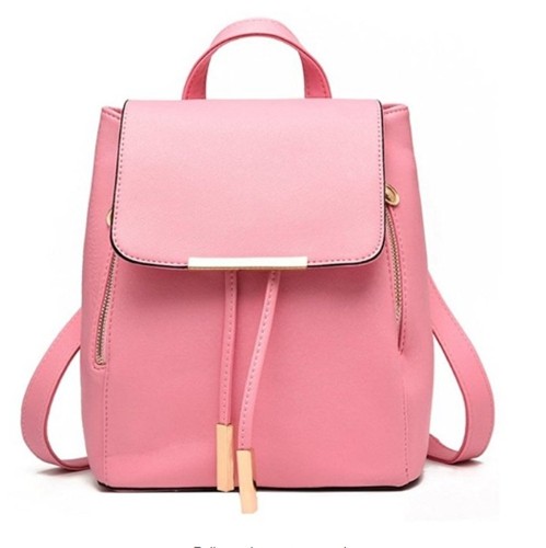 Women Convertible Business/Travel Leather Backpack/Handbag-Pink : Backpacks - Best Buy Canada