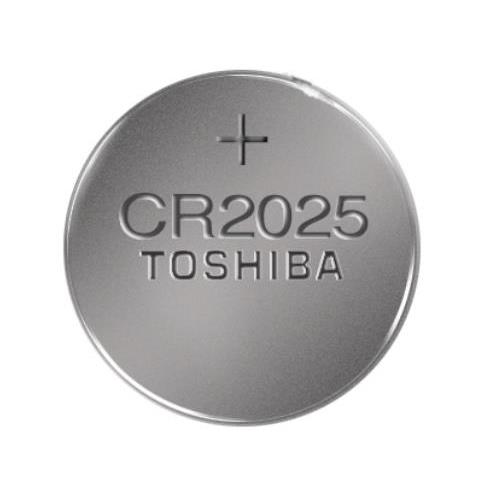 50-Pack CR2025 Toshiba 3 Volt Lithium Coin Cell Batteries