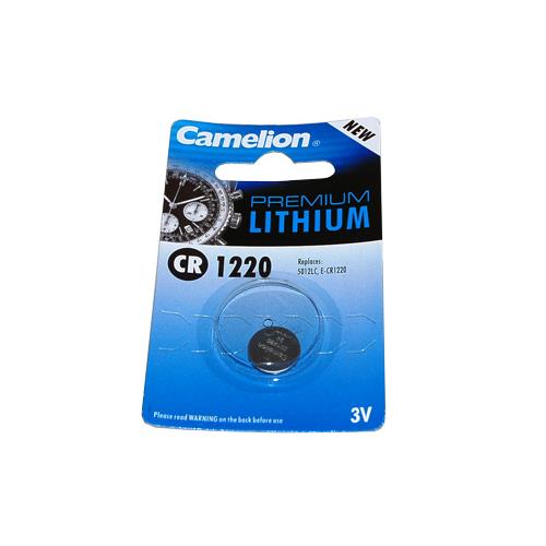 Paquet de 25 piles bouton au lithium CR1220 de 3 V