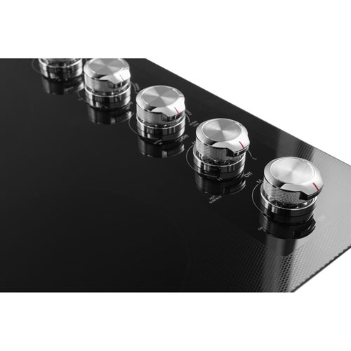 KitchenAid 30" 4-Element Electric Cooktop (KCED600GBL) - Black