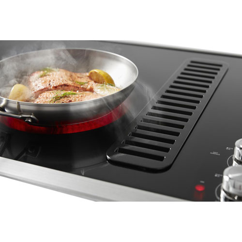 KitchenAid 36" 5-Element Electric Cooktop - Stainless Steel