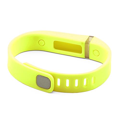 StrapsCo Silicone Replacement Strap for Fitbit Flex in Yellow Short Length