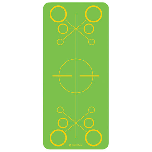 Merrithew Allignment Mat for Kids [24"x 54", 4 mm thick] - Green
