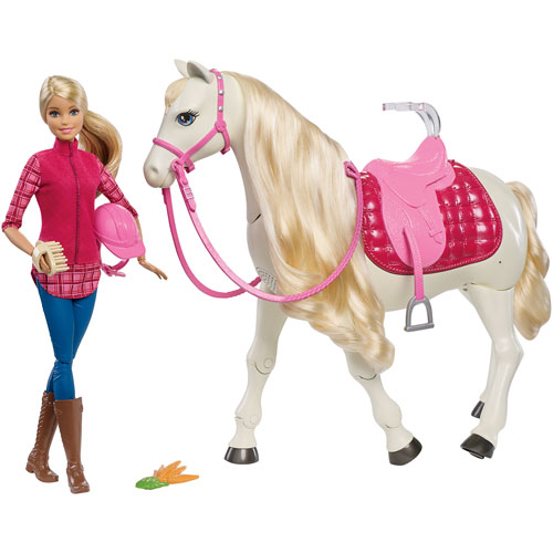 horse riding barbie