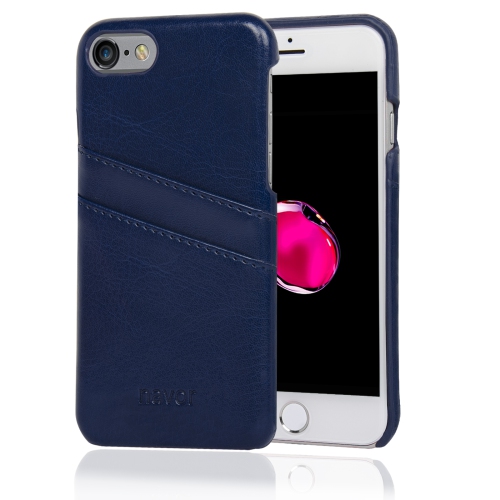 NAVOR Indus Series Premium Wallet Case for iPhone 7 Plus / 8 Plus - Navy Blue