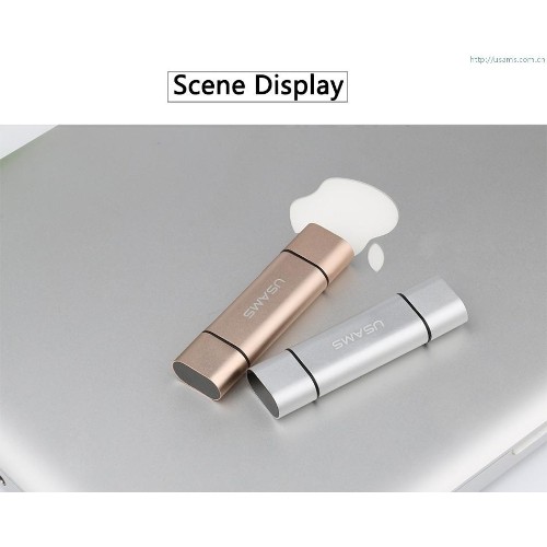 USAMS multi-function 3-in-1 Card Reader OTG Support