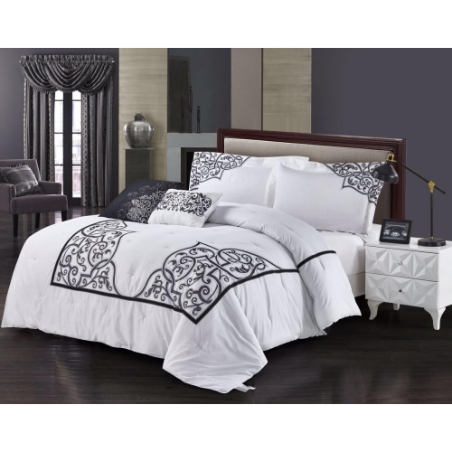 New Season Home Sunset Breathable 5 Pc Comforter Set Egyptian