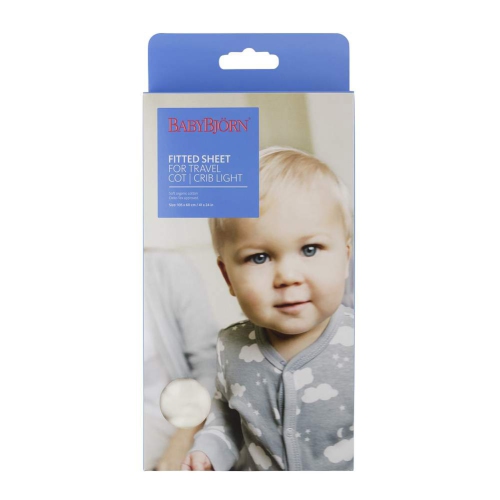 BabyBjorn Play Yard Fitted Sheet Organic Cotton