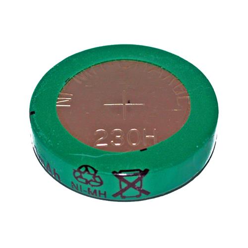230H 1.2 Volt NiMH Button Battery