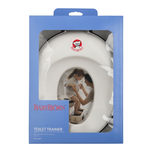 Si&egrave;ge de Toilette BabyBjorn- Blanc/Noir