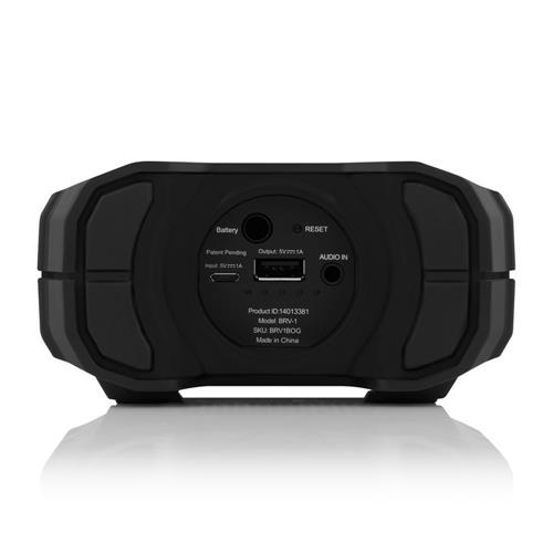Braven 105 Wireless Portable Bluetooth Speaker [Waterproof][Outdoor][8 Hour  Playtime] with Action Mount/Stand - Black