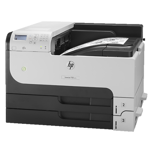 HP LaserJet Enterprise 700 M712dn Monochrome Wired All-In-One Laser Printer -