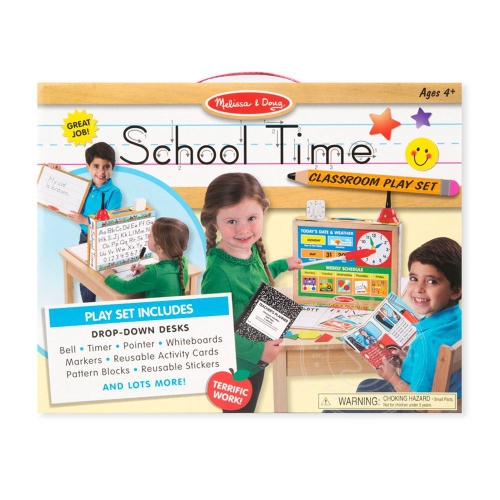 Melissa And Doug 8514 School Time Classroom Play Set