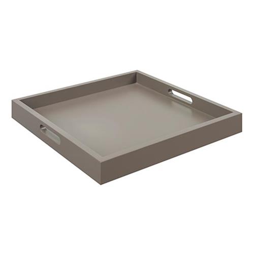 Palm Beach Tray With Gray Finish