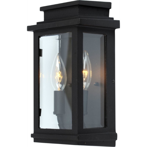 ArtcraftLighting AC8291BK Fremont 2 Light Outdoor Wall Light - Black