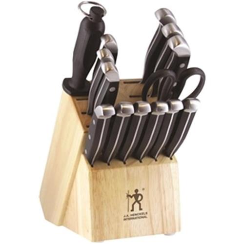 ZWILLING  J.a. Henckels 13550-005 Stainless Steel Block Knife Set 15 Piece Amazing knife set