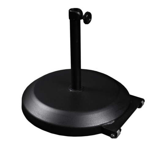 CALIFORNIA UMBRELLA March Products Cfmt172-Black 75Lbs Umbrella Base With Wheels - Black Base