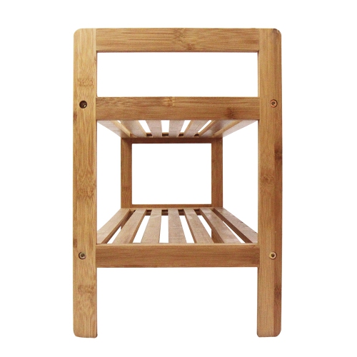 Oceanstar SR1309 Oceanstar 2 Tier Bamboo Shoe Rack