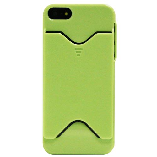 Exian Fitted Hard Shell Case for iPhone SE;iPhone 5S;iPhone 5 - Green