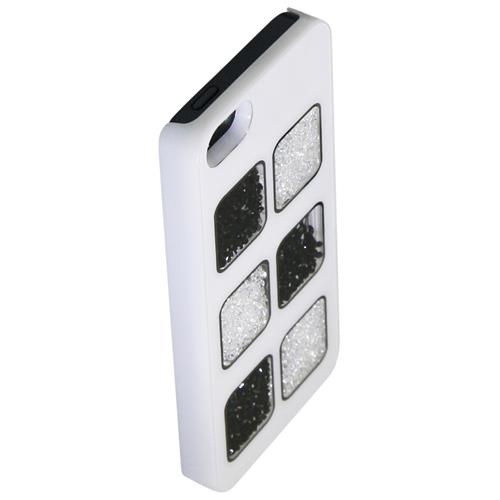 Exian Fitted Hard Shell Case for iPhone SE;iPhone 5S;iPhone 5 - White;Black