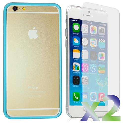 Exian Fitted Soft Shell Case for iPhone 6S;iPhone 6 Blue iPhone 8