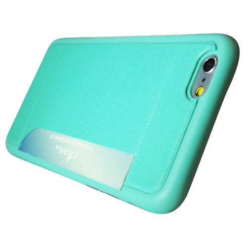 Exian Fitted Soft Shell Case for iPhone 6S;iPhone 6 - Green