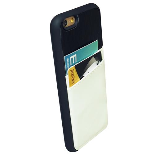 Exian Fitted Soft Shell Case for iPhone 6S Plus;iPhone 6 Plus - White;Black