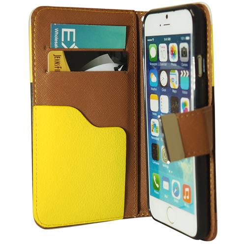 Exian Fitted Soft Shell Case for iPhone 6S Plus;iPhone 6 Plus - Multicolor