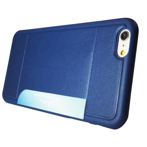Exian Fitted Soft Shell Case for iPhone 6S Plus;iPhone 6 Plus - Navy