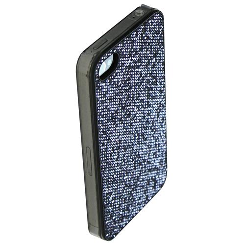 Étui rigide ajusté d’Exian pour iPhone 4S; iPhone 4 - Gris