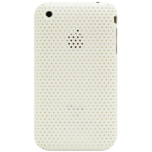 Exian Fitted Soft Shell Case for iPhone 3GS;iPhone 3G - White