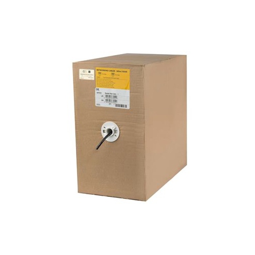 STARTECH  1000 Ft Cat 6 Stranded Utp Patch Cable In Black