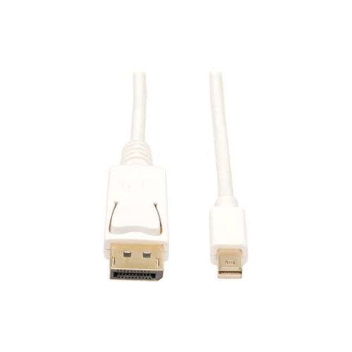 Tripp Lite 10ft Mini DisplayPort to DisplayPort Adapter Converter Cable mDP to DP 4K x 2K @ 30Hz M/M